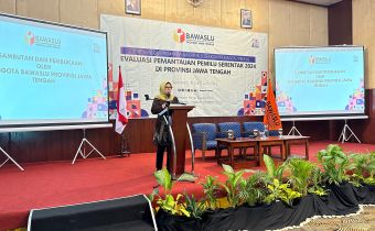 Bawaslu Jateng Lakukan Evaluasi Kinerja Pemantau Pemilu 2024