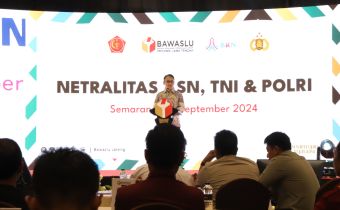 Para ASN TNI POLRI di Jateng Komitmen Netral dalam Pemilihan 2024