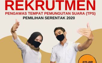 PENDAFTARAN PTPS PILKADA 2020 DIBUKA, INI INFORMASINYA