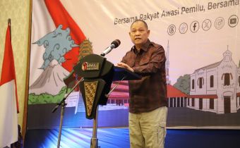 Totok Hariyono: Buruk Muka Cermin Dibelah, Kekurangan Bawaslu Merupakan tugas Kita Bersama