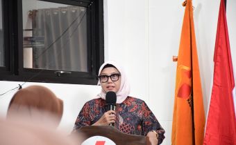 Anggota Bawaslu Provinsi Jawa Tengah, Diana Aryanti, saat membuka kegiatan Pendidikan Pengawas Partisipatif (P2P) yang diselenggarakan Bawaslu Kabupaten Boyolali