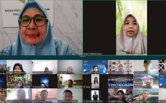 Kepala Sekretariat Bawaslu Provinsi Jawa Tengah Yessi Yunius memberi arahan pada kegiatan Peningkatan Kapasitas Sumber Daya Manusia (SDM) Aparatur Sekretariat Bawaslu Provinsi Jawa Tengah