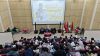 Mahasiswa berpatisipasi aktif mengikuti penyampaian paparan Herwyn JH Malonda di auditorium FSH UIN Walisongo Semarang