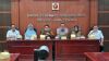 Badan Pengawas Pemilihan Umum (Bawaslu) Provinsi Jawa Tengah melakukan evaluasi pelaksanaan Pendidikan Pengawas Partisipatif (P2P) Tahun 2026 di Media Center Bawaslu Provinsi Jawa Tengah
